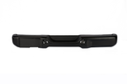Letke Offroad Nerf Style Rear Bumper – Aluminum, Textured Black (2018–2024 Jeep Wrangler JL/JLU)