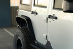 Letke Offroad CC Fender Flares – Textured Black (2007–2018 Jeep Wrangler JK/JKU)