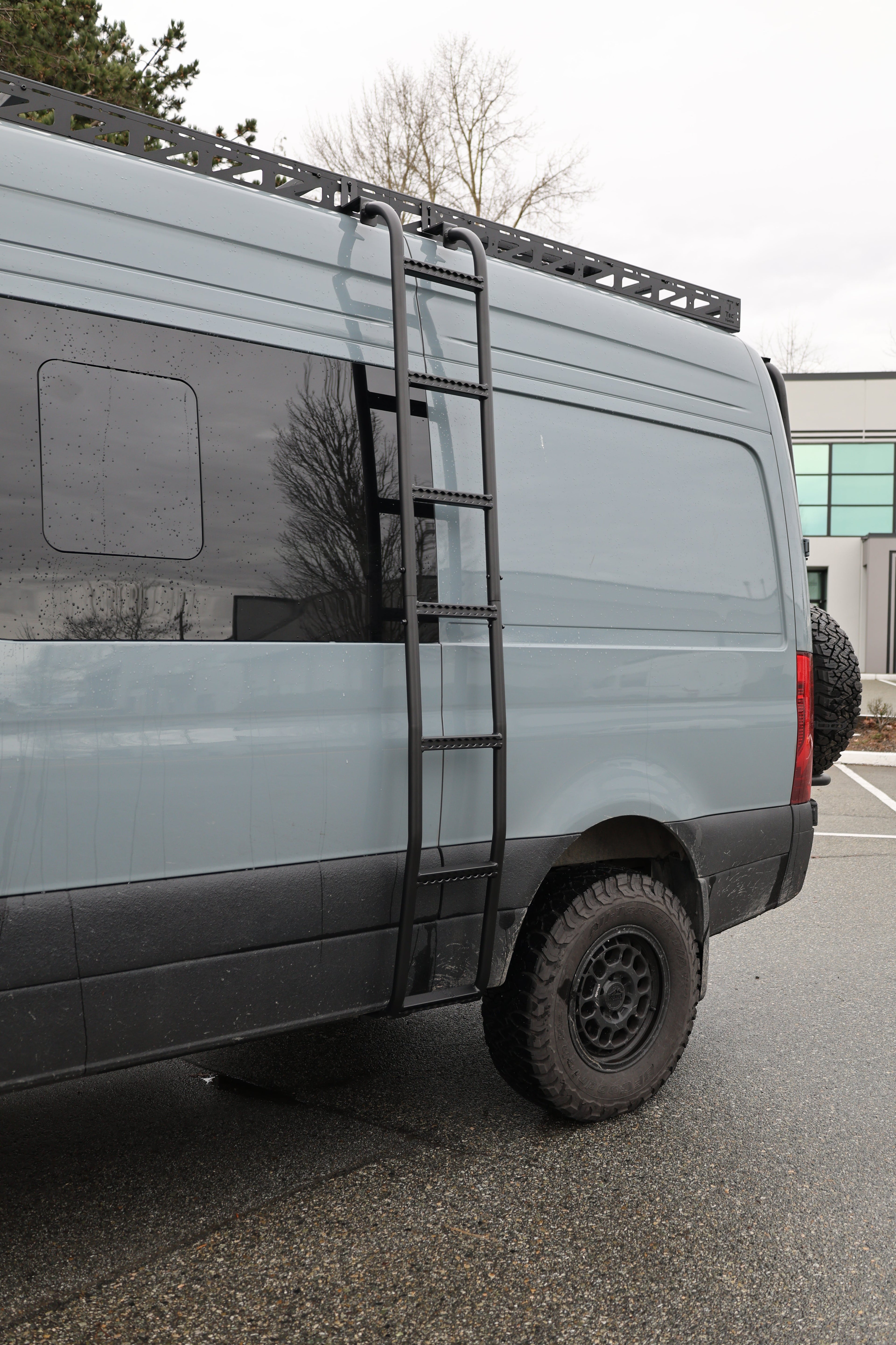 Sprinter Roof Rack + Side Ladder - Bundle
