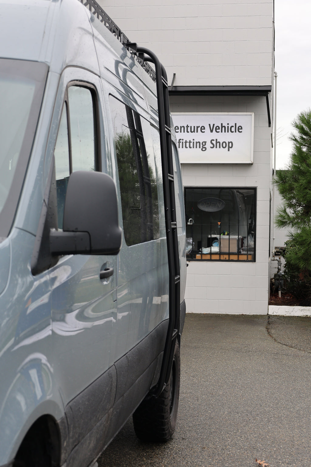 Sprinter Roof Rack + Side Ladder - Bundle