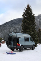 Camper Van Rear Door Bike Pole / Carrier