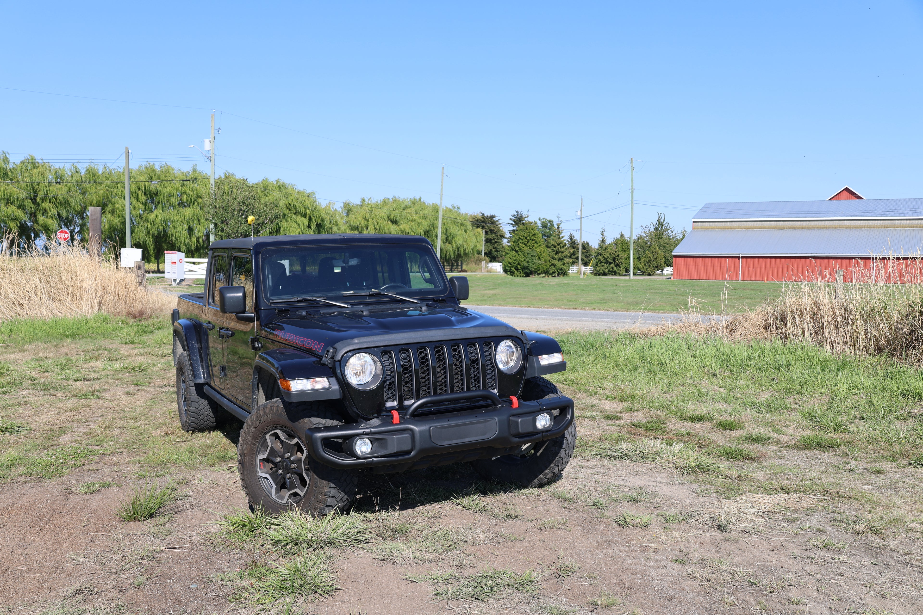 Heavy Duty Metal Front Bumper for Jeep Wrangler & Gladiator OEM Style