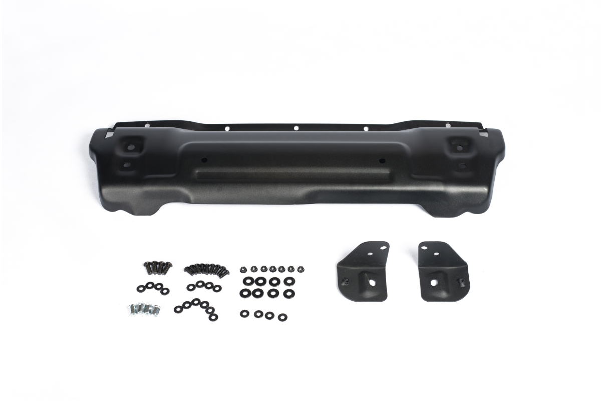 Letke Offroad Skid Plate – Front, Textured Black (2018–2024 Jeep Wrangler JL 10th Anniversary Edition)