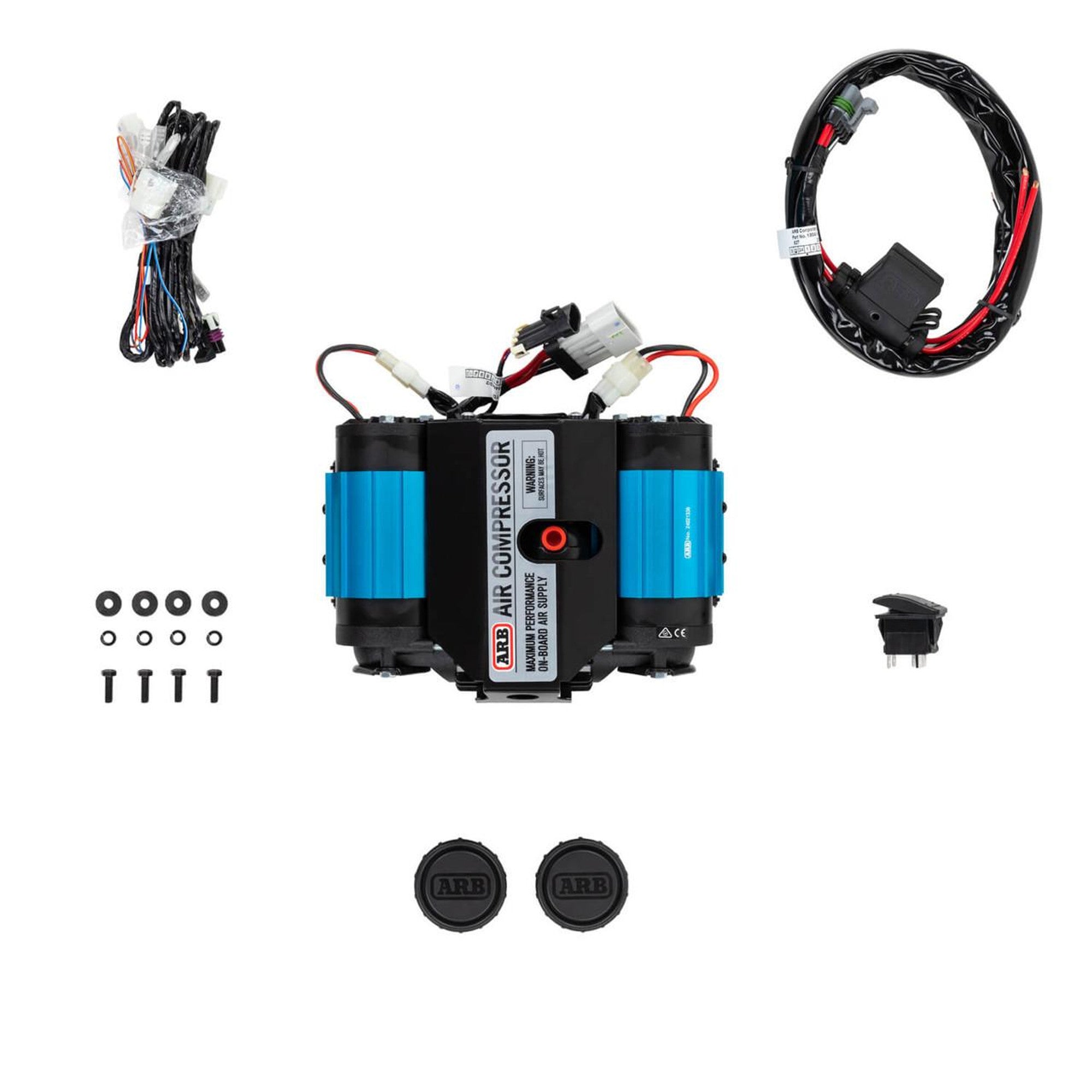 Twin Motor Onboard 12V Air Compressor CKMTA12