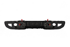 Letke Offroad Front Bumper – Steel, Textured Black (2018–2024 Jeep Wrangler JL 10th Anniversary Edition, No Sensor Holes)