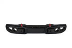 Letke Offroad Front Bumper – Steel, Textured Black (2018–2024 Jeep Wrangler JL 10th Anniversary Edition, No Sensor Holes)