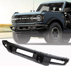 Letke Offroad Front Bumper – Steel, Textured Black (2021–2025 Ford Bronco)