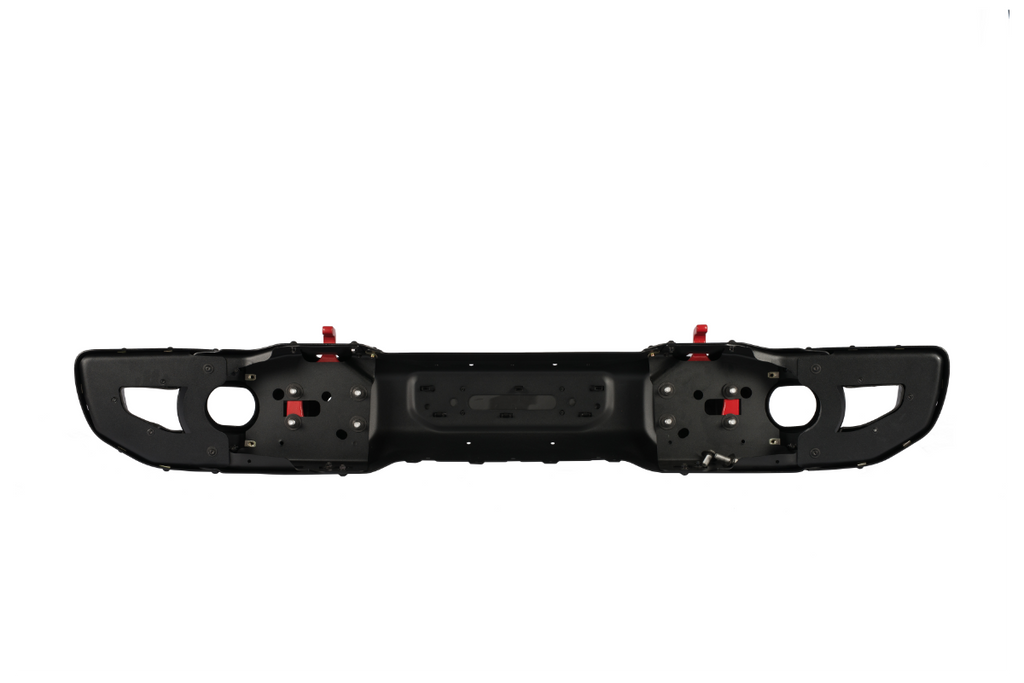 Letke Offroad Front Bumper – Aluminum, Textured Black (2018–2024 Jeep Wrangler JL 10th Anniversary Edition)