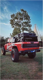 Letke Offroad Rear Bumper – Textured Black (2020+ Jeep Gladiator JT)