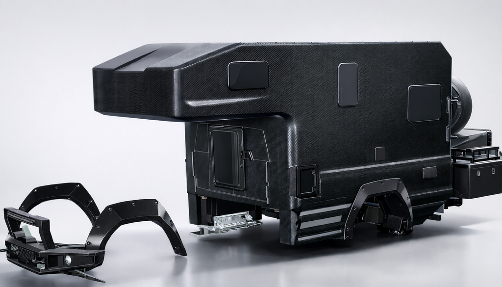 RoamLabX Carbon Fiber Truck Camper