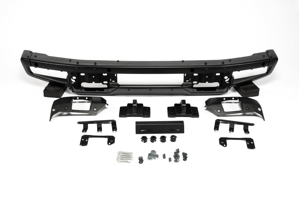 Letke Offroad Front Bumper – Steel, Textured Black (2021–2025 Ford Bronco)