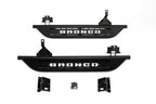 Letke Offroad Side Steps – Textured Black, Cab Length (2021–2023 Ford Bronco 2-Door)