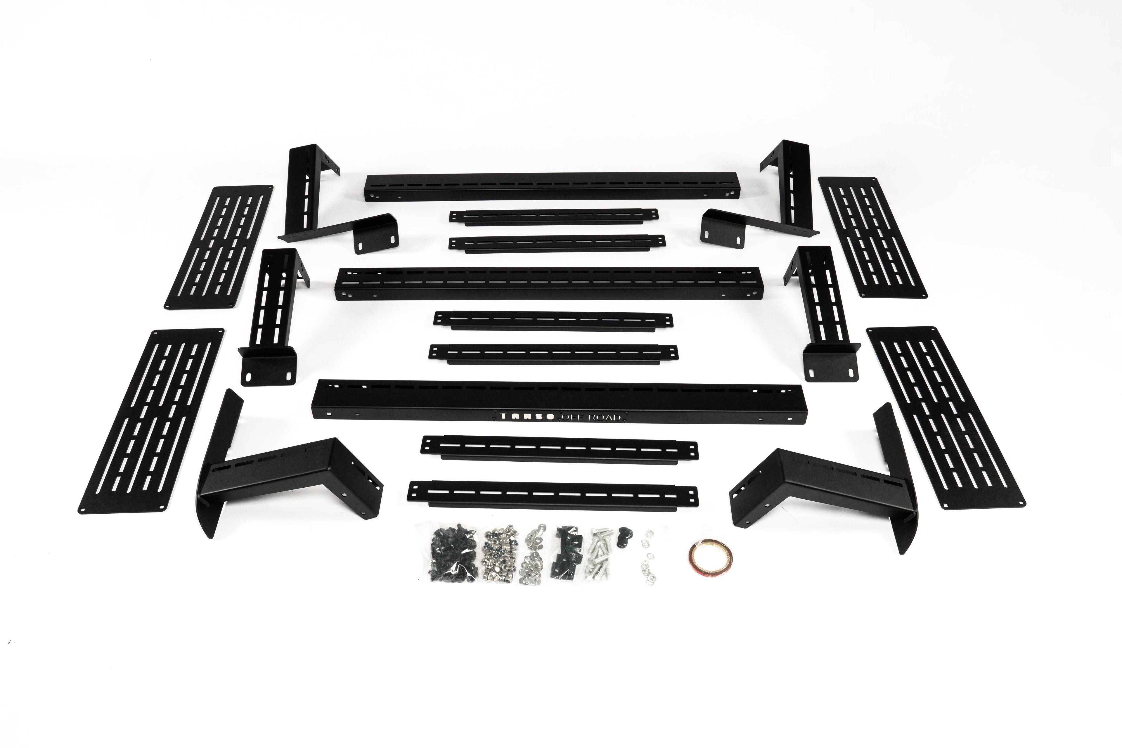 Letke Offroad Bed Cargo Rack – Textured Black (2020+ Jeep Gladiator JT)