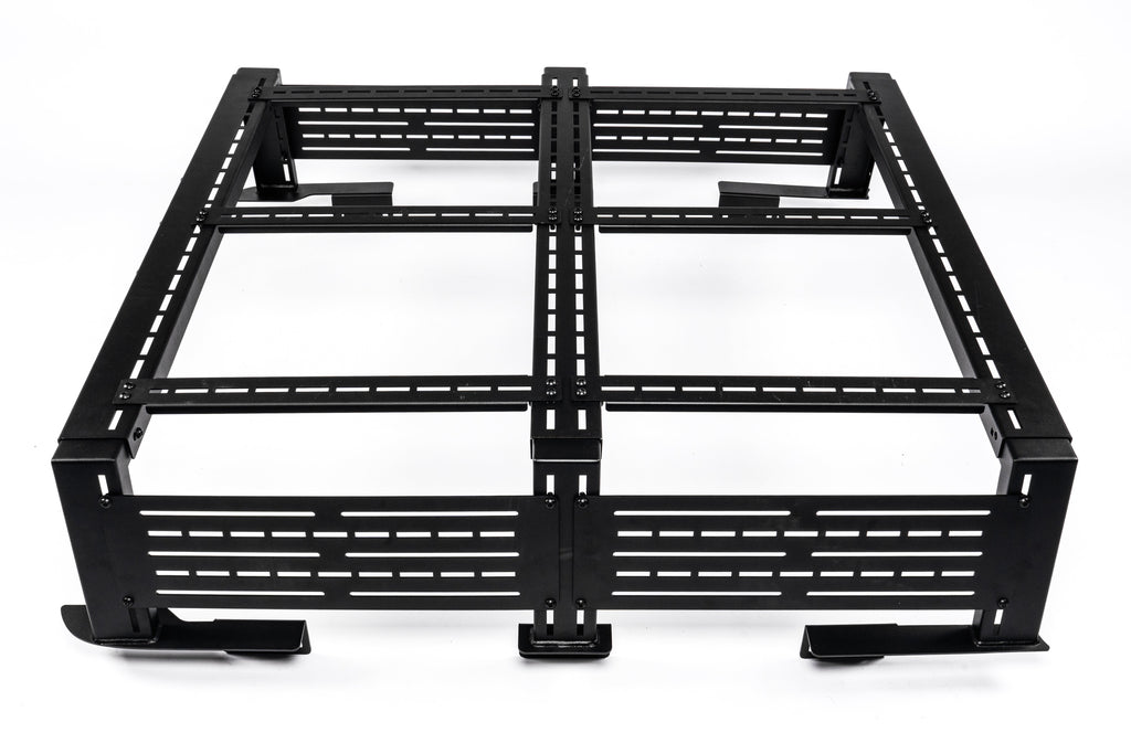 Letke Offroad Bed Cargo Rack – Textured Black (2020+ Jeep Gladiator JT)