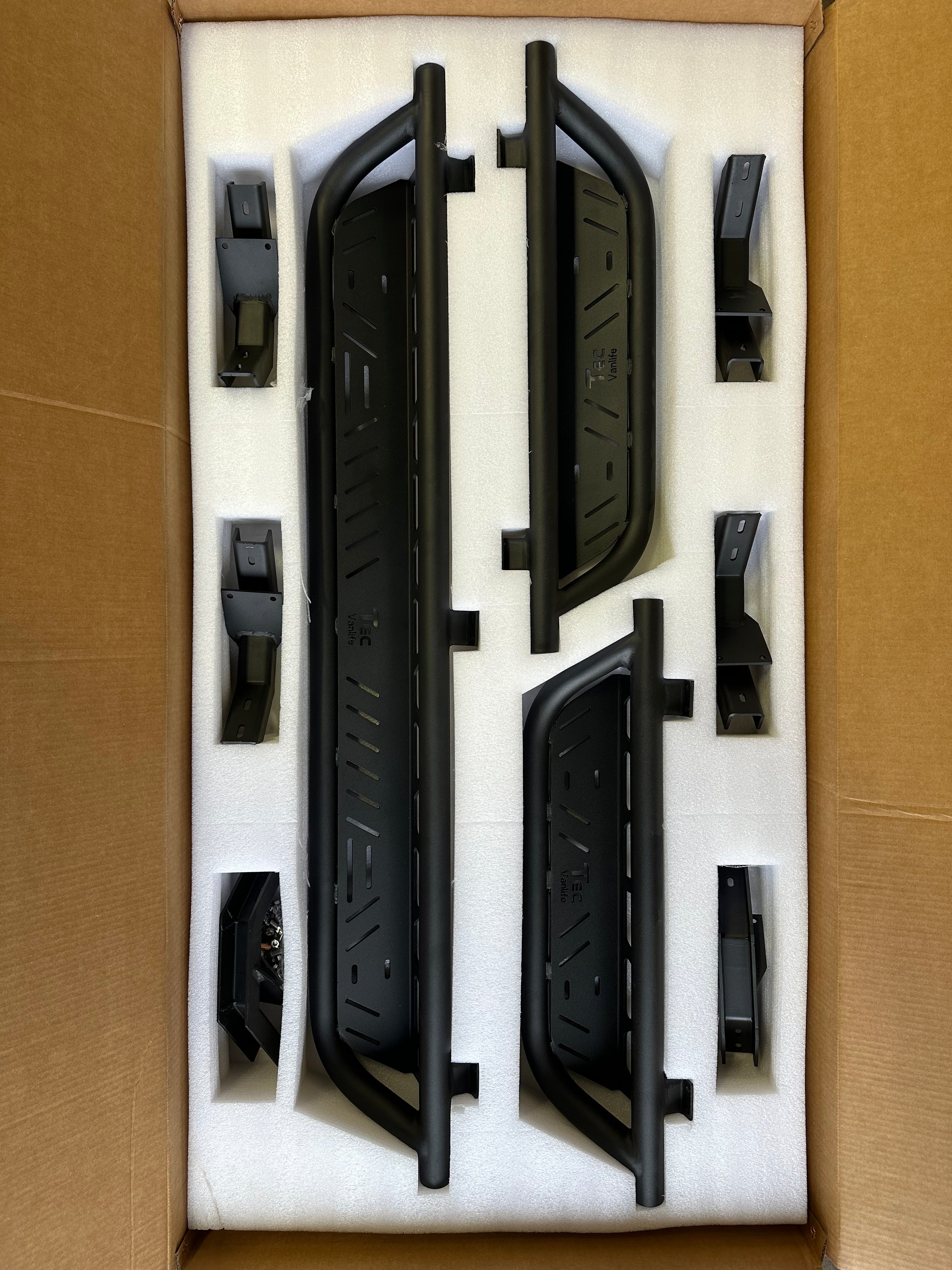 Tec Vanlife Drop Down Running Boards for Sprinters - 2 or 3 piece sets