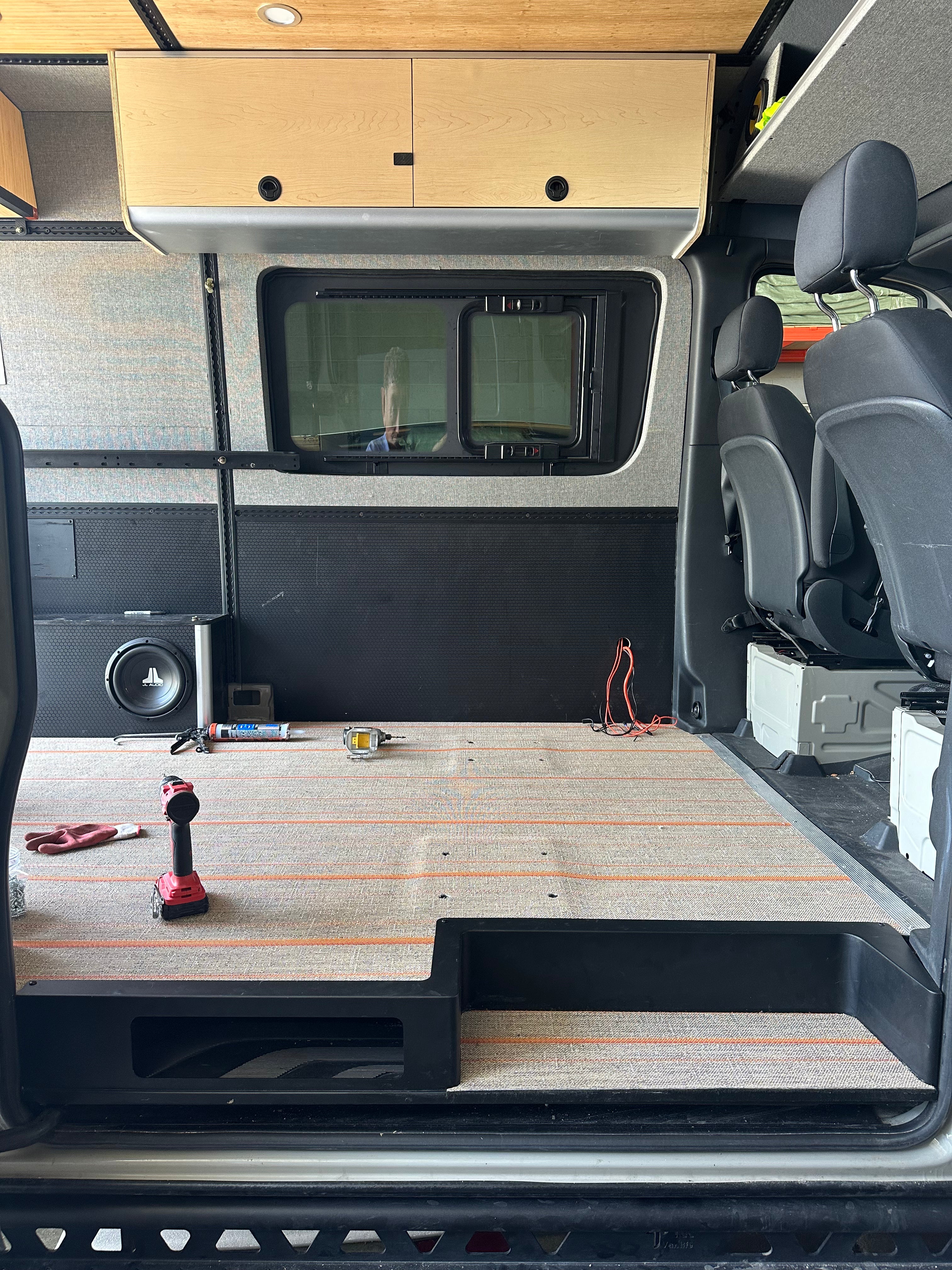 2008+ Sprinter Sliding Door Storage Step
