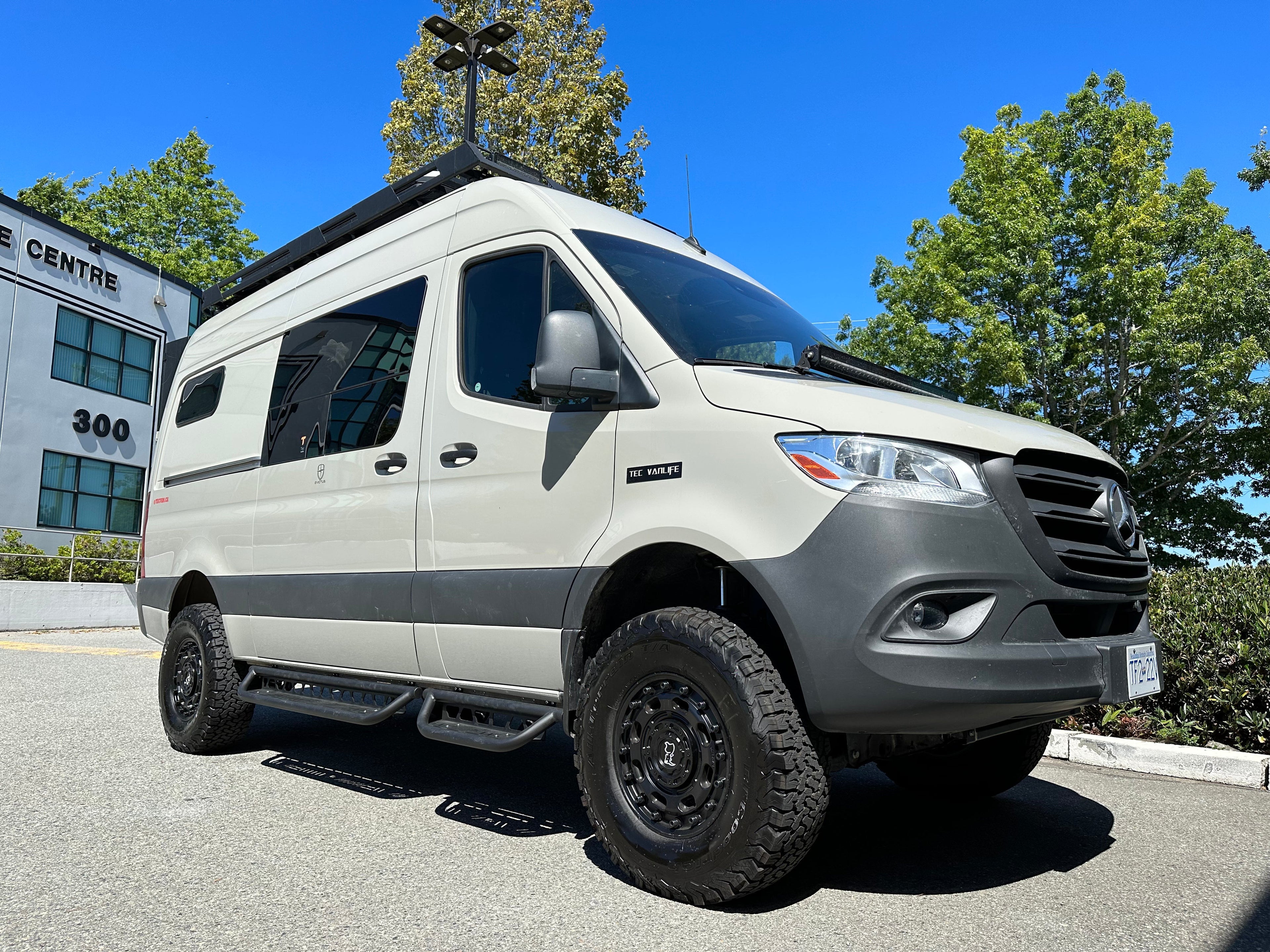 Tec Vanlife Drop Down Running Boards for Sprinters - 2 or 3 piece sets