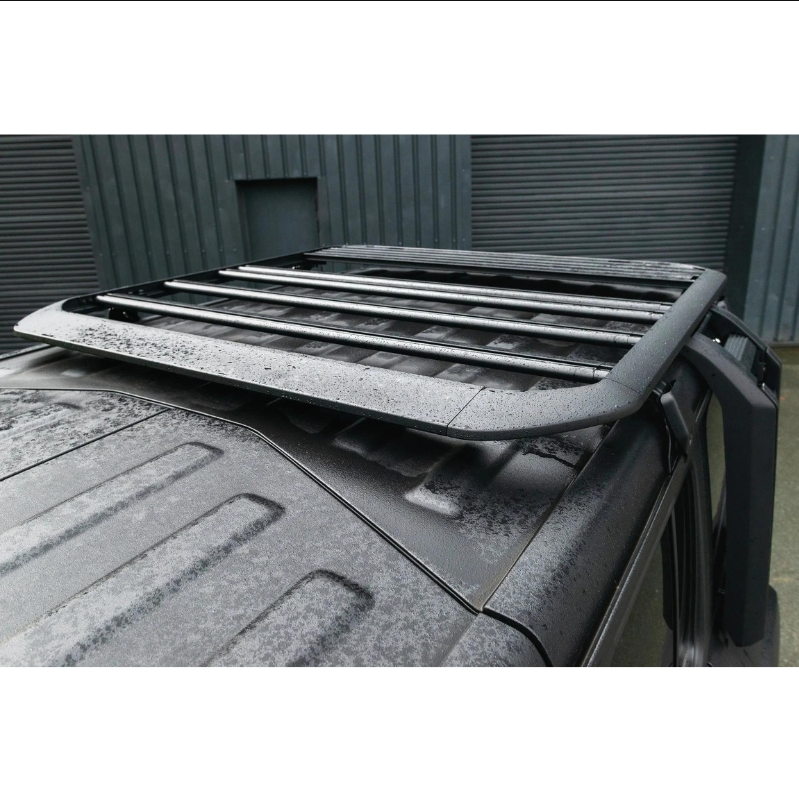 Letke Offroad Roof Rack – Textured Black (2018+ Jeep Wrangler JL/JLU)