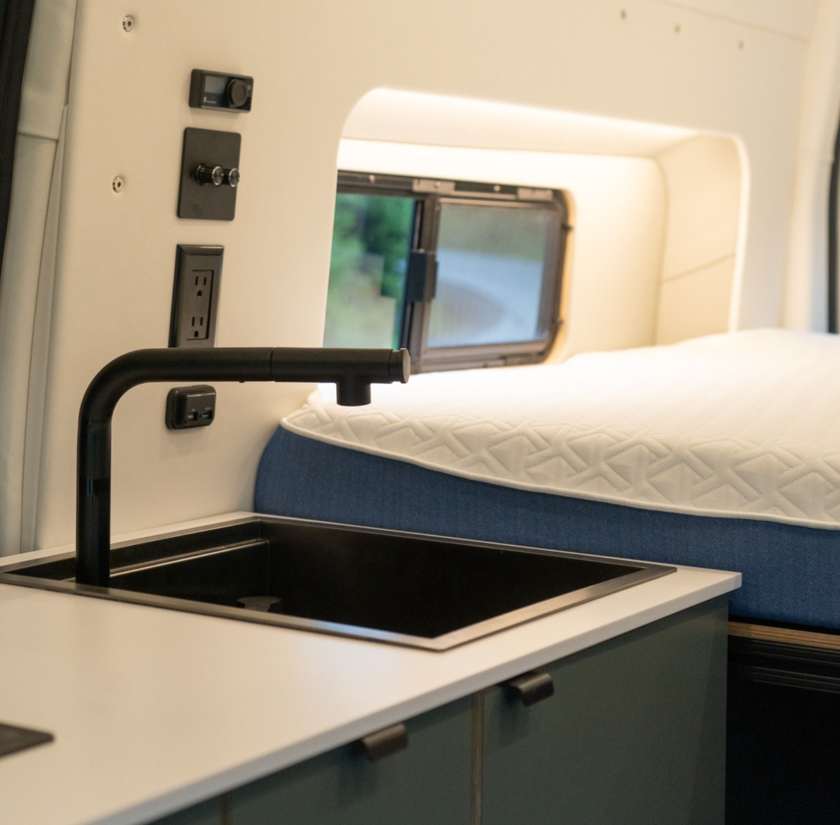 Space-Saving Camper Van/Truck RV Sink