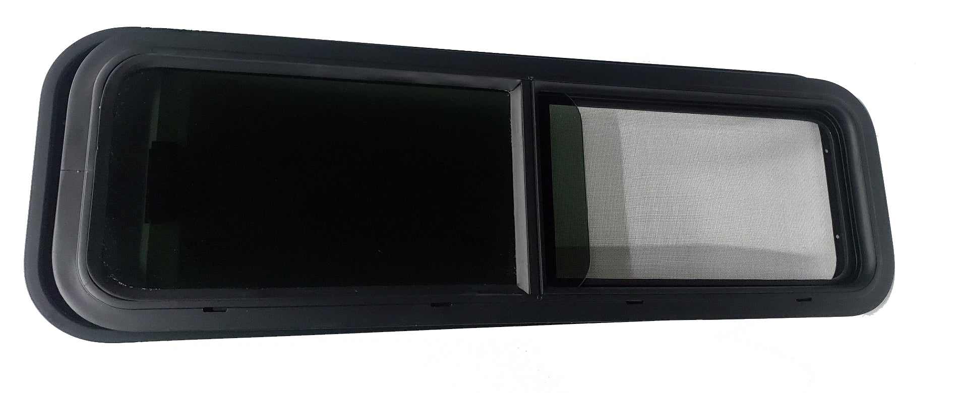 VWD Universal Fit Half-Slider Van Bunk Window Driver Side 33" W x 10" H (VW3310L)