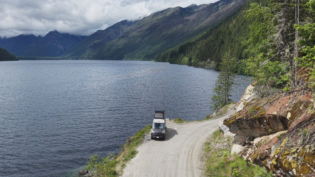 Sprinter Carbon Fiber Roof-Top Tent System
