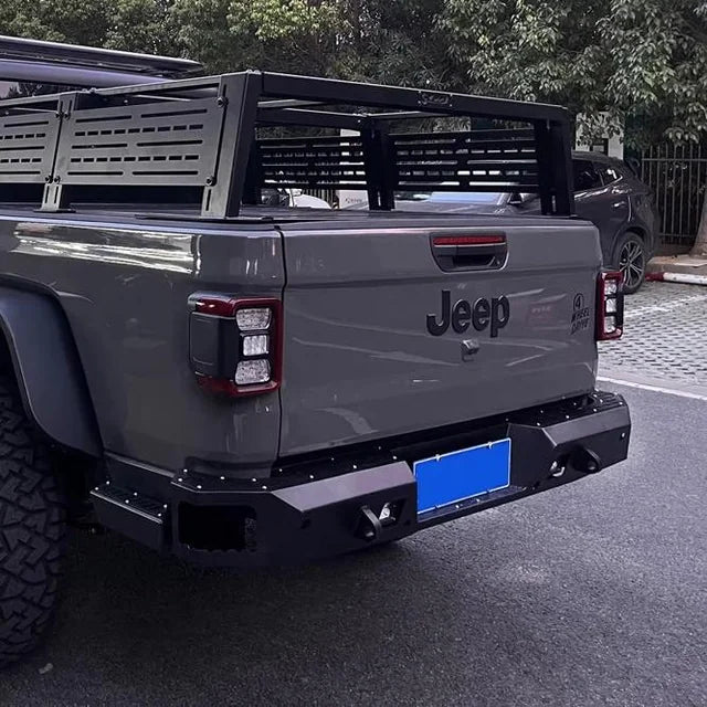 Letke Offroad Rear Bumper – Textured Black (2020+ Jeep Gladiator JT)