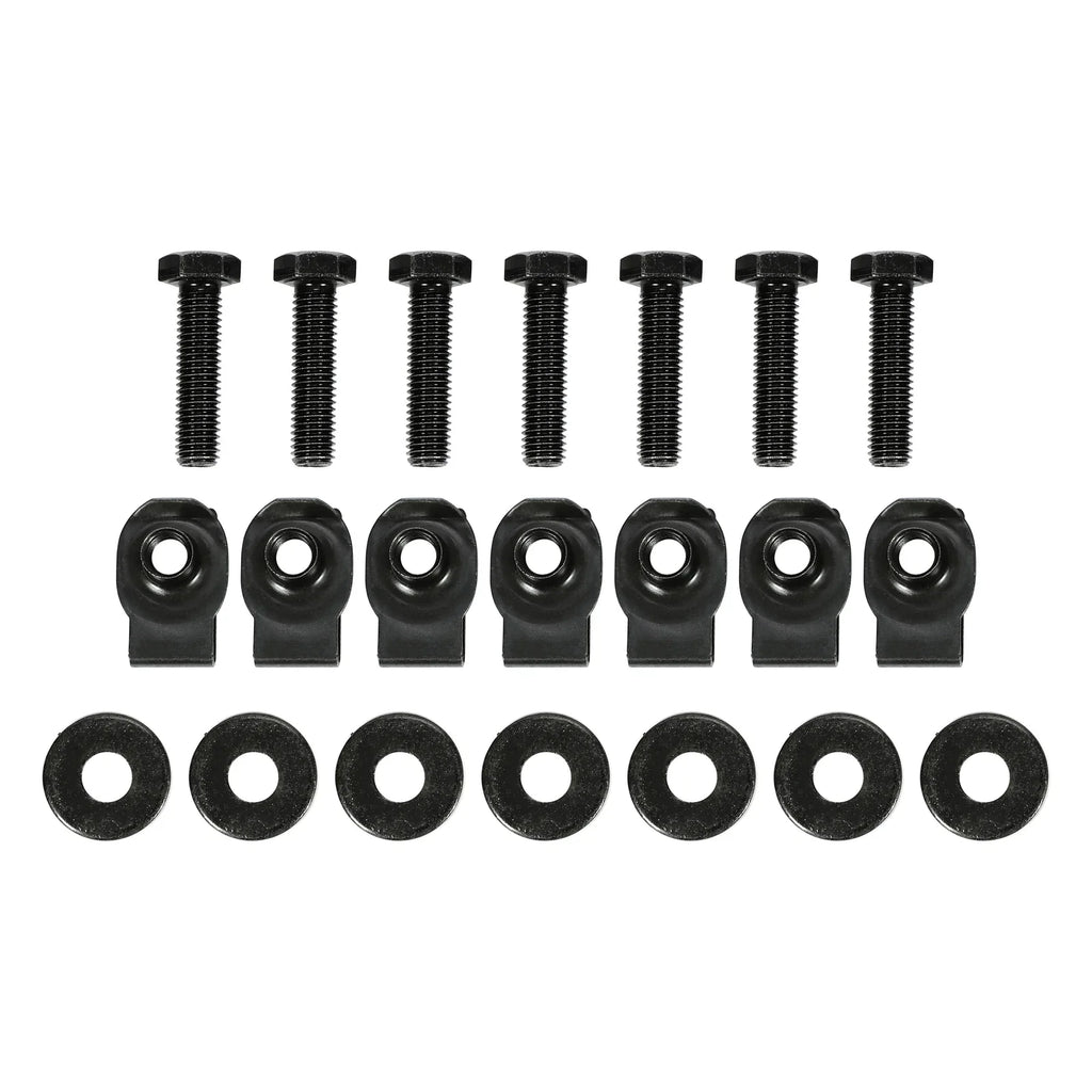 Letke Offroad Skid Plate – Front, Textured Black (2007–2018 Jeep Wrangler JK 10th Anniversary Edition)